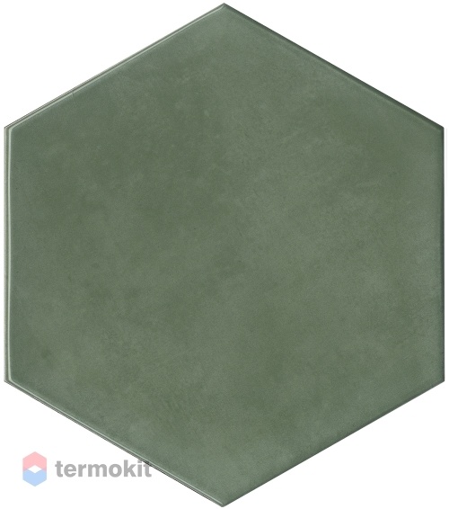 Керамическая плитка Kerama Marazzi Флорентина 24034 зелёный глянцевый 20x23,1