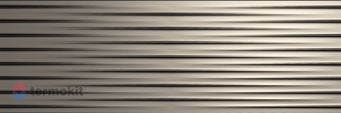 Керамическая плитка Marazzi Italy Essenziale M09R Struttura Drape 3D Metal декор 40x120
