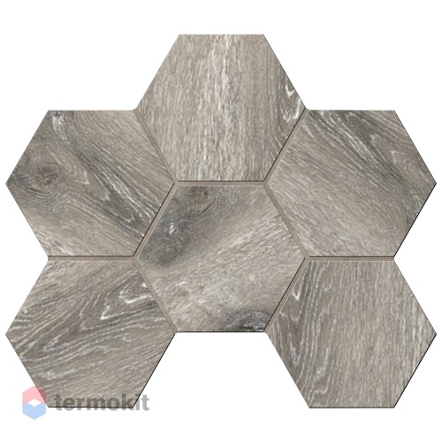 Керамогранит Ametis Daintree Mos Hexagon DA03 Мозаика 25x28,5 неполир