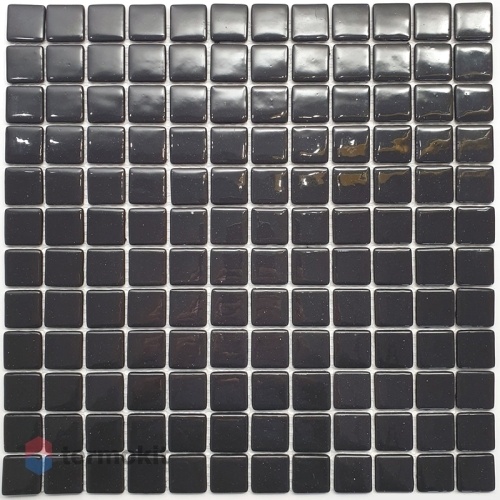 Стеклянная мозаика Natural Steppa STP-BK001 (2,5х2,5) 31,7х31,7