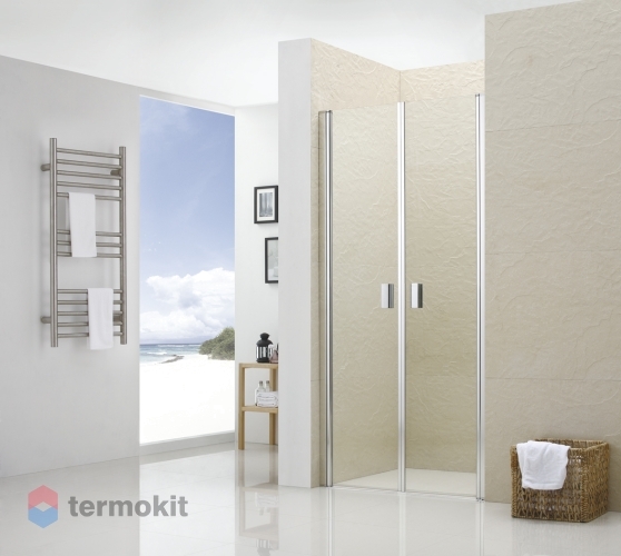 Душевая дверь RGW Leipzig LE-05 100х195 06120500-91 (матовая полоса) Хром