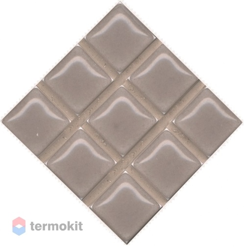 Керамическая плитка Kerama Marazzi Александрия серый POG002 Вставка 4,6x4,6