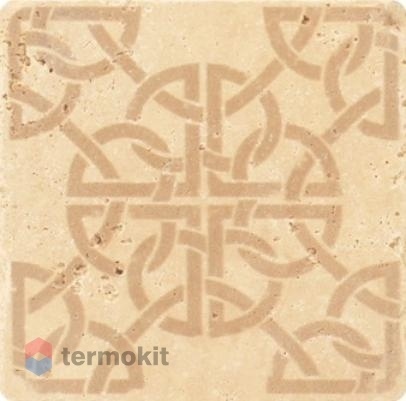 Плитка Травертин Stone4Home Provance Ornament №4 декор 10х10