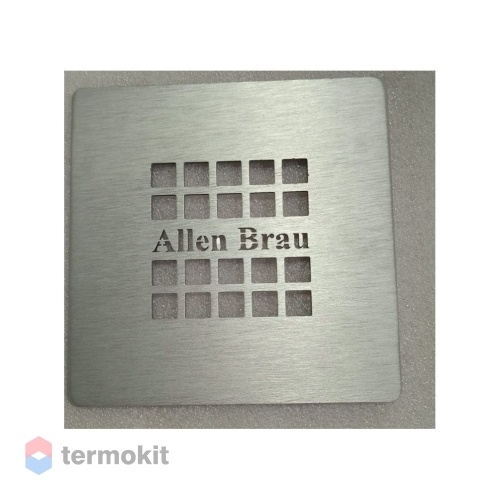 Накладка для сифона Allen Brau Priority серебро браш 8.310N1-BA