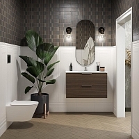 Зеркало Kerama Marazzi CONO 42 подвесное черный матовый CO.mi.P.42\BLK