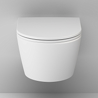 Унитаз подвесной AM.PM Func с сиденьем микролифт белый матовый C8F1700MWSC Уцененный