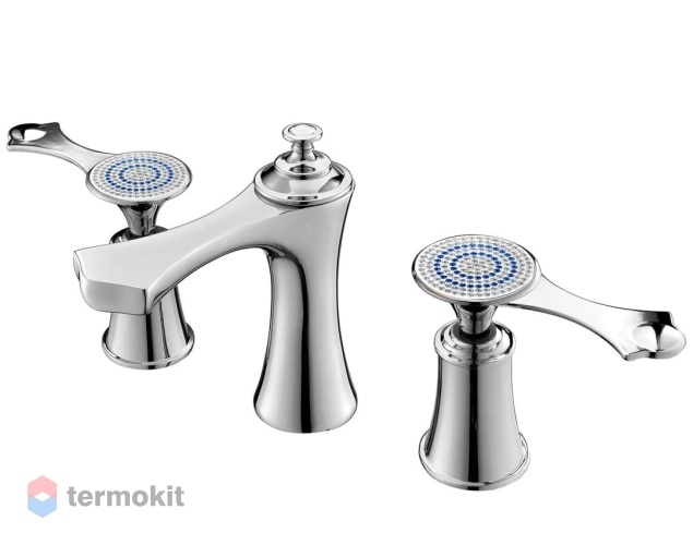 Смеситель для раковины Bronze de Luxe Artik Yasmina с ручкой 02 8003/B02
