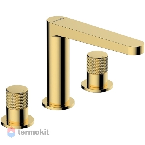 Смеситель для раковины WasserKRAFT Ems золото 7635