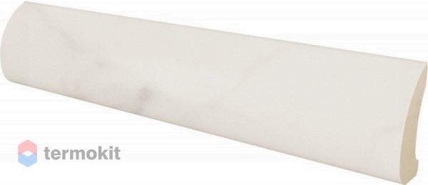 Керамическая плитка Equipe 23765 Pencil Bullnose Bardiglio Light бордюр 3х15