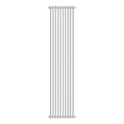 Стальные трубчатые радиаторы с боковым подключением Royal Thermo SHIFT_R цвет белый