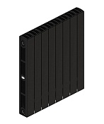 БиМеталлические радиаторы Rifar SUPReMO 800 Антрацит RAL 9005