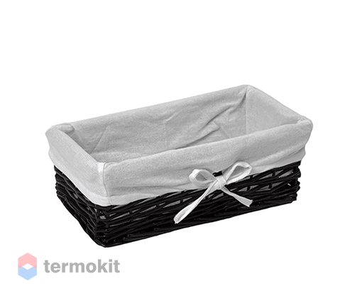Плетеная корзина WasserKRAFT Lossa Коричневый темный WB-120-L