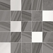 Керамическая плитка Laparet Space Декор мозаичный коричневый MM34105 25х25