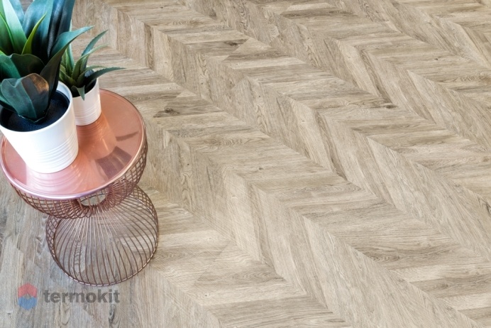 Кварцвиниловая плитка Alpine Floor Easy Line Eco3-25 Французская Елочка