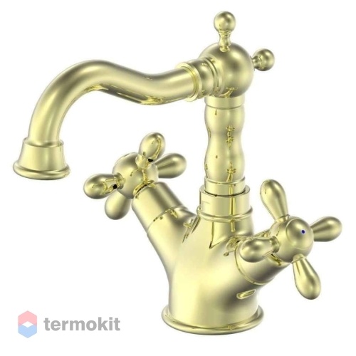 Смеситель для раковины WONZON & WOGHAND Глянцевое золото WW-88139020-PG