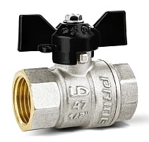 Шаровой кран латунный 1/2&quot; ВР, ручка-бабочка, LD Pride 47.15.В-В.Б