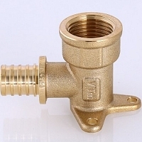 Valtec Водорозетка надвижная 16х1/2" латунь CW614N