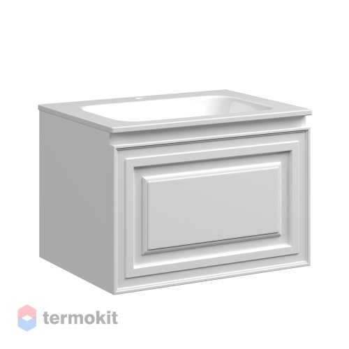 Тумба с раковиной SANCOS Very 60 подвесная bianco VR60W+CN7011