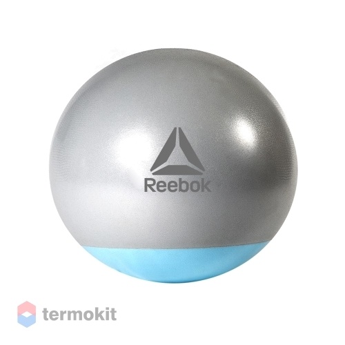 Гимнастический мяч Reebok двухцветный 75 см голубой RAB-40017BL