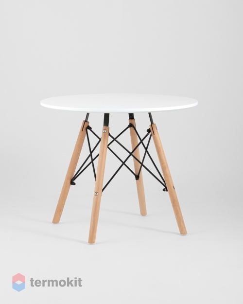 Стол Eames DSW детский 600х500 белый