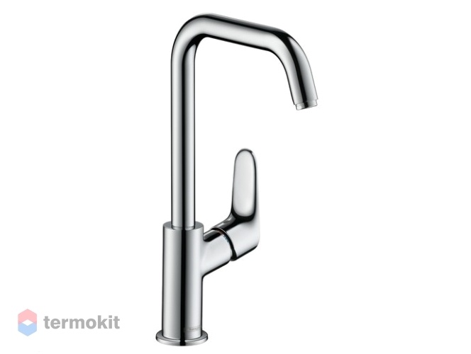 Смеситель для раковины Hansgrohe Focus 240 со сливным клапаном и поворотным изливом 31609000