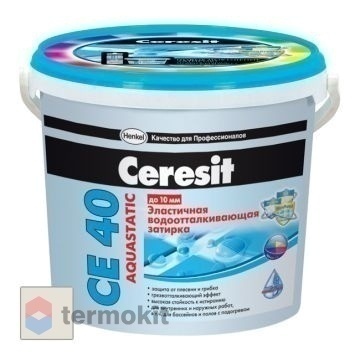 Затирка Ceresit СЕ 40/2 Aquastatic водоотталкивающая Жасмин 40 (2 кг)