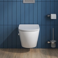 Унитаз подвесной BelBagno UNO с сиденьем микролифт BB3105CHR-BS/SC