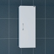 Шкаф-колонна СанТа Стандарт 30 подвесной белый глянец 401003