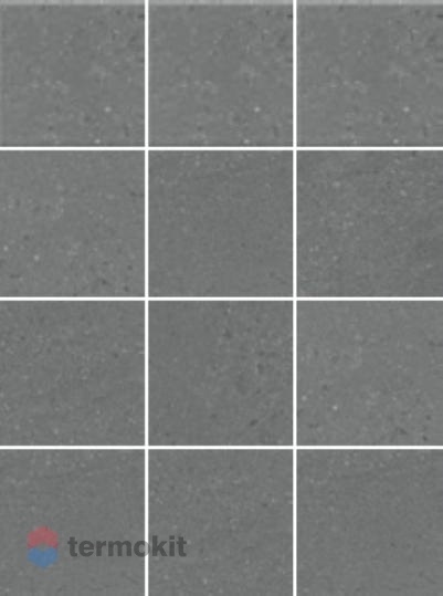 Керамическая плитка Kerama Marazzi Матрикс 1321H серый темный полотно из 12 частей 29,8x39,8
