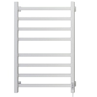 Полотенцесушитель Электрический Ника STEP-1 800х500 RAL9016 белый матовый арт. STEP-1 80/50 бел мат прав