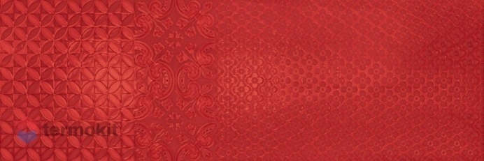 Керамическая плитка Arcana Aquarelle Murale Rosso (8Y2K) настенная 25х75