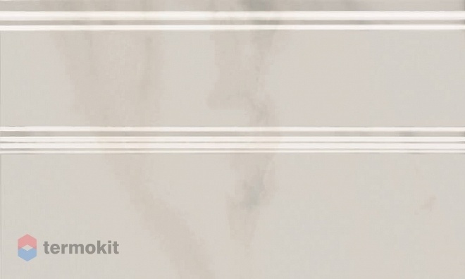 Керамическая плитка Kerama Marazzi Гран Пале FMB009 Плинтус Белый 15x25