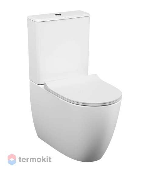 Унитаз напольный Vitra Sento с бачком с тонким сиденьем микролифт 9830B003-7203