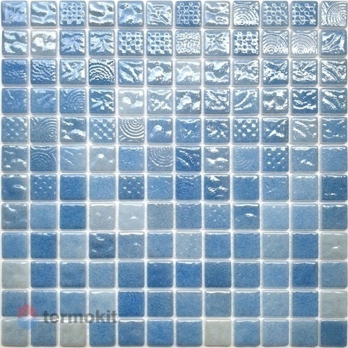 Стеклянная мозаика Natural Steppa STP-BL007-L (2,5х2,5) 31,7х31,7