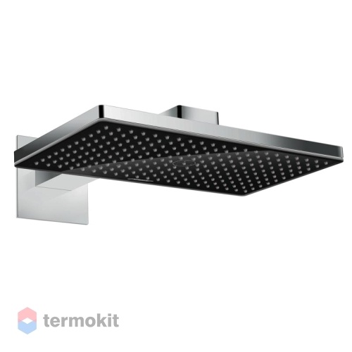 Верхний душ Hansgrohe Rainmaker Select 46,6х27 черный, хром 24003600
