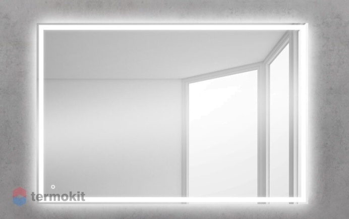 Зеркало Belbagno SPC с встроенным светильником и сенсорным выключателем 100 SPC-GRT-1000-600-LED-TCH