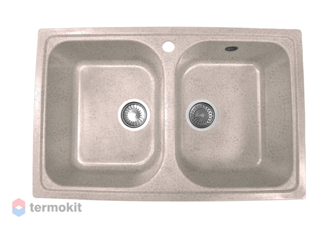 Мойка для кухни AquaGranitEx M-15 светло-розовый M-15 (311)