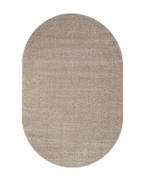 Ковёр Merinos Platinum 250x350 овальный бежевый t600