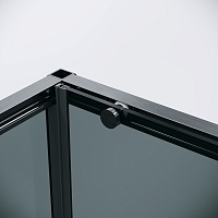 Душевой уголок Grossman Galaxy 1950x1200x1000 (тонированное стекло) графит сатин 120.K33.01.1210.42.10