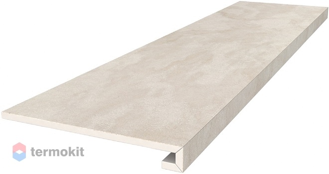 Ступень Kerama Marazzi Роверелла беж светлый DL500600R/GCF клееная 33х119,5