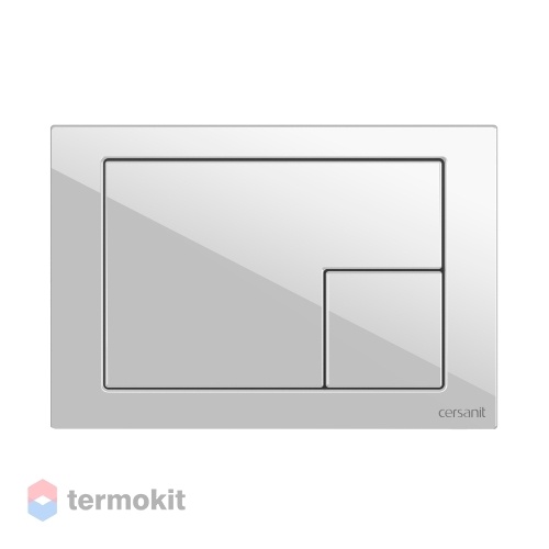 Клавиша смыва Cersanit CORNER белый 64077