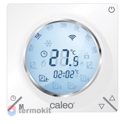 Терморегулятор встраиваемый Caleo С935 Wi-Fi белый