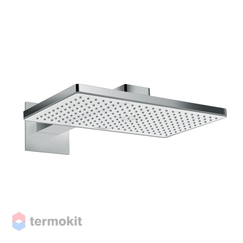 Верхний душ Hansgrohe Rainmaker Select 46х27 белый, хром 24013400