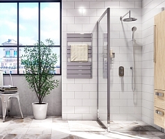 Душевой уголок WasserKRAFT Berkel 2000x1200x800 хром 48P06