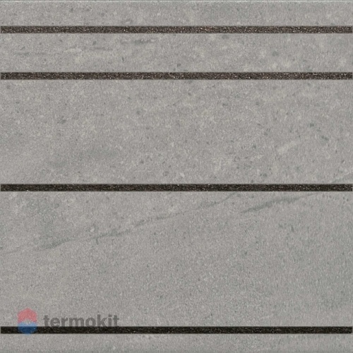 Керамогранит Kerama Marazzi Матрикс SBD033/SG1590 декор серый 20x20