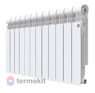 Биметаллический радиатор Royal Thermo Indigo Super 500 \ 12 секций \ с боковым подключением