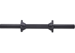 Гриф гантельный BASEFIT BB-106 d=25 мм, пластиковый, с пластиковыми замками, 40 см УТ-00019708