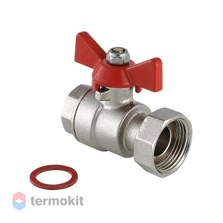 Valtec Кран шаровой с накидной гайкой 3/4" x 1"