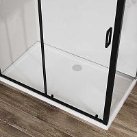 Душевой уголок Vincea City 1950x1200x900 черный VSR-5CT9012CLB