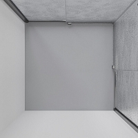 Душевой уголок Niagara Nova 1950x1000x1000 (шиншилла) хром NG-3624-34